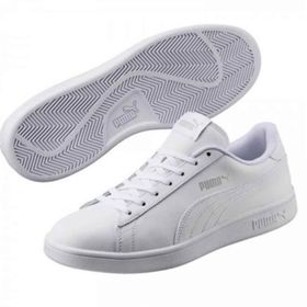 Puma Smash V2 Buck Beyaz Unisex Spor Ayakkabı
