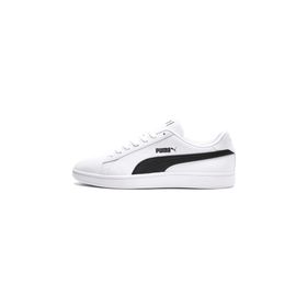 Puma Smash V2 Buck Black White Unisex Çocuk Spor Ayakkabı