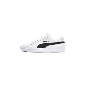 Puma Smash V2 Buck Black White Unisex Çocuk Spor Ayakkabı