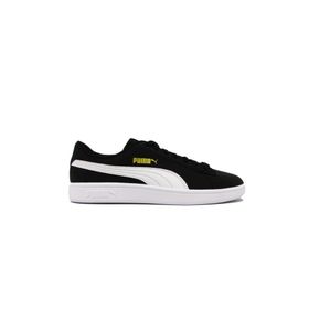 Puma Smash V2 Buck Black White Unisex Çocuk Spor Ayakkabı