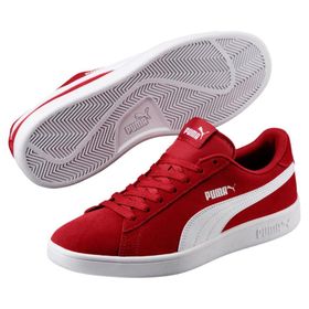 Puma Smash V2 Dahlia 364989-06 Kırmızı Erkek Spor Ayakkabı
