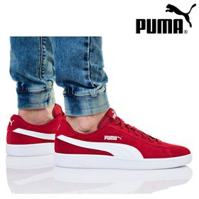 Puma Smash V2 Dahlia 364989-06 Kırmızı Erkek Spor Ayakkabı