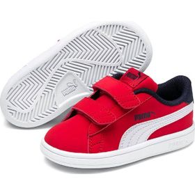 Puma Smash V2 Kırmızı Beyaz Unisex Spor Ayakkabı