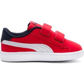 Puma Smash V2 Kırmızı Beyaz Unisex Spor Ayakkabı