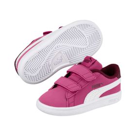 Puma Smash V2 Kırmızı Beyaz Unisex Spor Ayakkabı