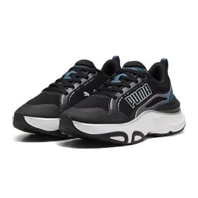 Puma Softride Divine Metal Wn S-PUMA Black-Gray Skies-Frosted Dew Low Kadın Bot