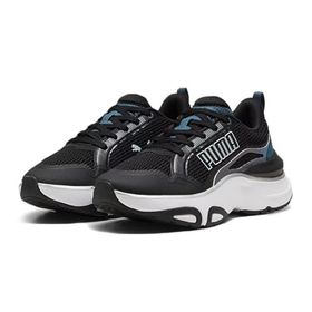 Puma Softride Divine Metal Wn S-PUMA Black-Gray Skies-Frosted Dew Low Kadın Bot
