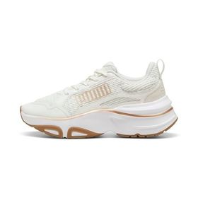 Puma Softride Divine Wn s-Vapor Gray-PUMA Gold-Gum Low Kadın Bot