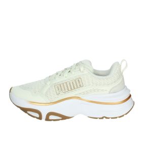 Puma Softride Divine Wn s-Vapor Gray-PUMA Gold-Gum Low Kadın Bot