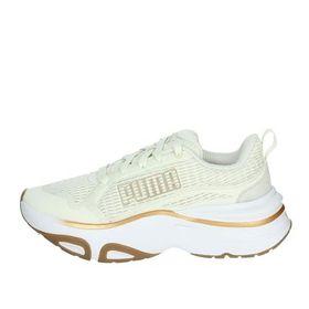 Puma Softride Divine Wn s-Vapor Gray-PUMA Gold-Gum Low Kadın Bot