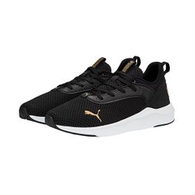 Puma SoftRide Flair Siyah Gold Kadın Spor Ayakkabı