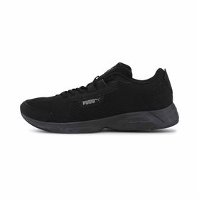 Puma Space Runner Siyah Ultra Gri Unisex Koşu Ayakkabısı