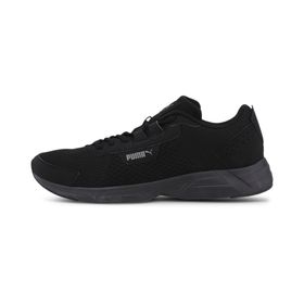 Puma Space Runner Siyah Ultra Gri Unisex Koşu Ayakkabısı