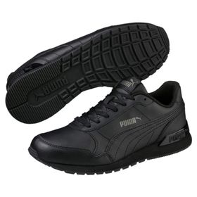 Puma St Runner V2 Mesh Siyah Günlük Çocuk Spor Ayakkabı
