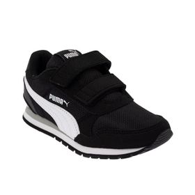 Puma St Runner V2 Mesh Siyah Günlük Çocuk Spor Ayakkabı