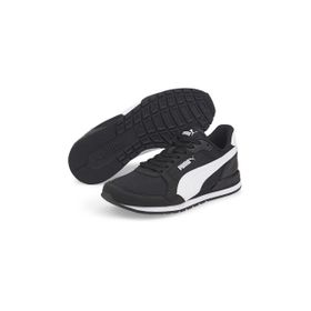 Puma ST Runner v3 Mesh Jr Puma Black-Puma Whi Spor Ayakkabı