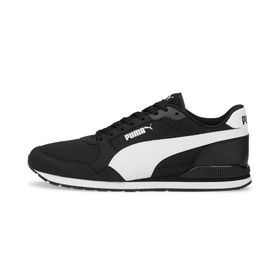 Puma ST Runner V3 Mesh Trainers Black-White Uniseks Spor Ayakkabı