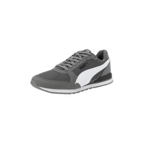 Puma ST Runner V3 Mesh Trainers Cool Dark Gray White-Black Uniseks Spor Ayakkabı