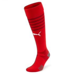 Puma Team Liga Stirrup Socks Core 70343901 Kırmızı Beyaz Erkek Futbol Çorabı