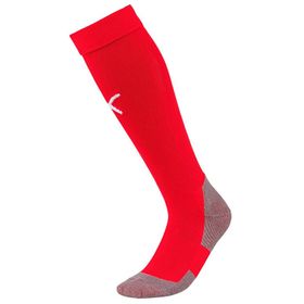 Puma Team Liga Stirrup Socks Core 70343901 Kırmızı Beyaz Erkek Futbol Çorabı