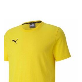 Puma Teamgoal 23 Casuals Tee Sarı Erkek Futbol Antrenman Tişörtü