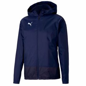 Puma Teamgoal 23 Training Rain Jacket Lacivert Erkek Futbol Antrenman Yağmurluk
