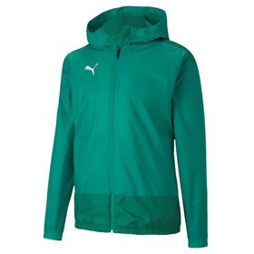 Puma Teamgoal 23 Training Rain Jacket Yeşil Erkek Futbol Antrenman Yağmurluk