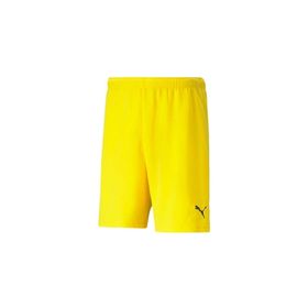 Puma Teamrise Short Sarı Erkek Futbol Maç Şortu