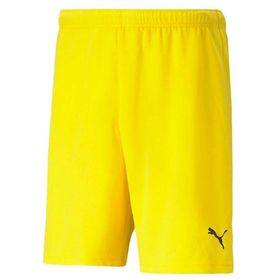 Puma Teamrise Short Sarı Erkek Futbol Maç Şortu