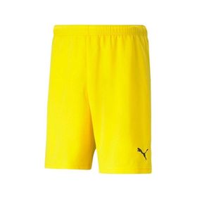 Puma Teamrise Short Sarı Erkek Futbol Maç Şortu