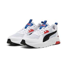Puma Trinity Lite Silver Mist Black White Club Red Erkek Spor Ayakkabı