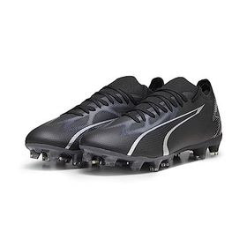 Puma Ultra Match Fg/Ag Black Asfalt Erkek Futbol Ayakkabısı