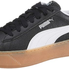 Puma Vikky Platform Siyah Beyaz Kadın Sneaker