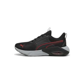Puma X-Cell Nova FS Black-Cool Mid Gray-For All Time Red Unisex Spor Ayakkabı