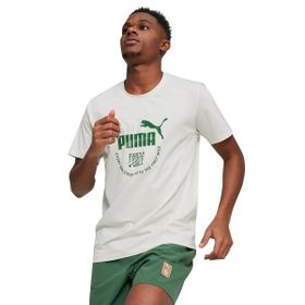Puma X First Mile Running Beyaz Erkek T-shirt