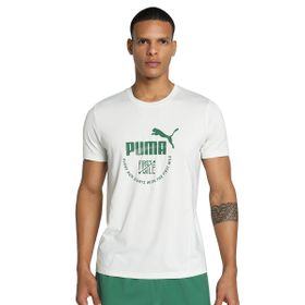 Puma X First Mile Running Beyaz Erkek T-shirt
