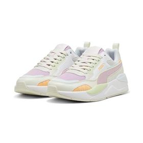 Puma X-Ray 2 Square Gray Grape White Peach Fizz Unisex Yetişkin Spor Ayakkabı