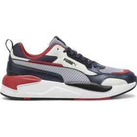 Puma X-Ray 2 Square Navy-Gray Fog-Gray-Club Red Unisex Yetişkin Spor Ayakkabı