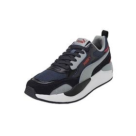 Puma X-Ray 2 Square Trainers Black White Cool Mid Gray Unisex Yetişkin Spor Ayakkabı