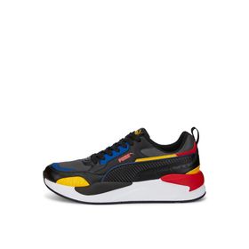 Puma X-Ray 2 Square Trainers Dark Shadow Black Spectra Yellow Limoges High Risk Red Unisex Yetişkin Spor Ayakkabı