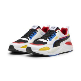 Puma X-Ray 2 Square White-Blk-Warm White-Yellow Unisex Yetişkin Spor Ayakkabı