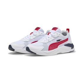 Puma X-Ray 3 LT White-For All Time Red-Navy Erkek Unisex Spor Ayakkabı