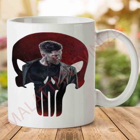 Punisher Sembol Baskılı Kupa Bardak