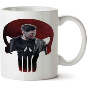 Punisher Sembol Baskılı Kupa Bardak