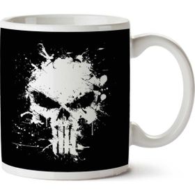 Punisher Violence Spray Graffiti Baskılı Kupa