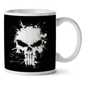 Punisher Violence Spray Graffiti Baskılı Kupa