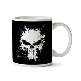 Punisher Violence Spray Graffiti Baskılı Kupa