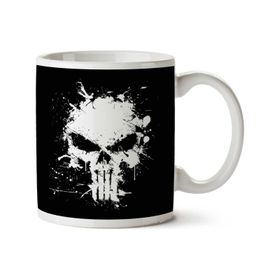 Punisher Violence Spray Graffiti Baskılı Kupa