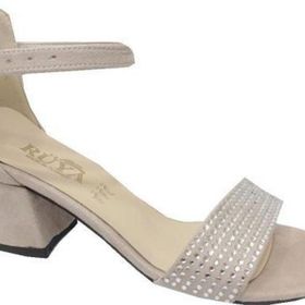 Punzoni Rüya 06 Süet Taşlı Fashion Kadın Sandalet