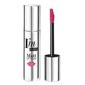Pupa I'm Matt Lip Fluid Mat 072 Fancy Fuchsia Ruj